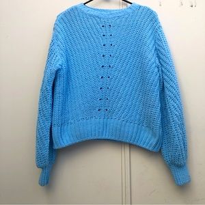 H&M Baby Blue Sweater Size S